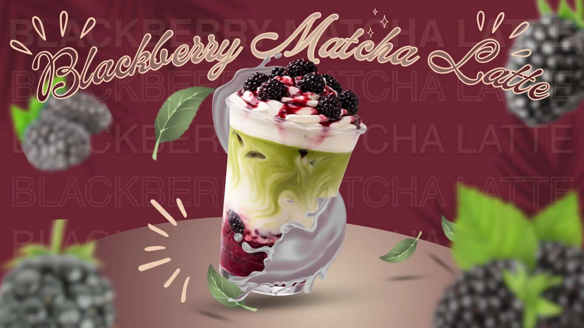 blackberry matcha
